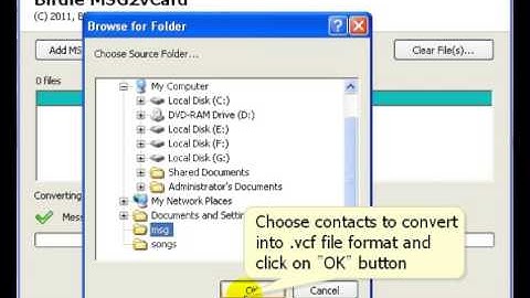 MSG to vCard Converter to Convert Multiple MSG Contacts in VCF File Formatat one Time