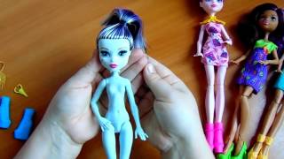 Обзор на набор из 4 кукол Ice Scream Ghouls  - для самых маленьких покупателей)))))))