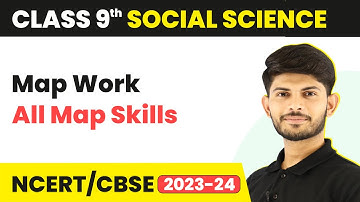 Class 9 SST Map Work - All Map Skills | LIVE Session