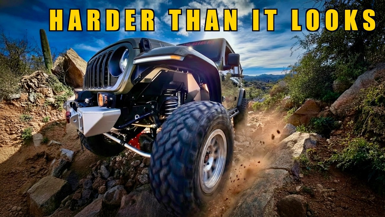 Внедорожная трасса Black Canyon стала менее привлекательной после дождей! 😬