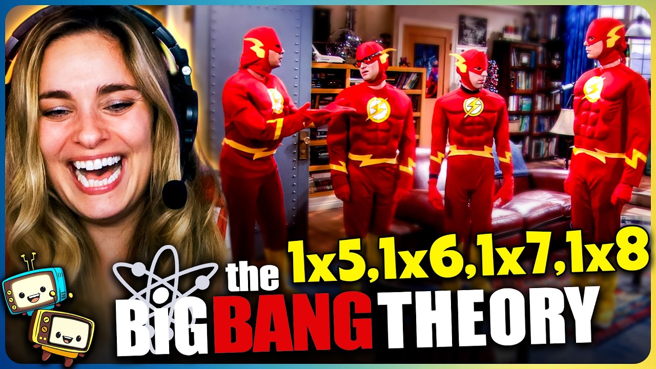 THE BIG BANG THEORY (2007) Season 1 Epsiodes 1x5, 1x6, 1x7, & 1x8 Reaction! | First Time Watch!