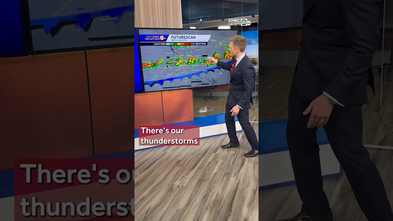 Kansas City Weather: Severe thunderstorm chances Wednesday