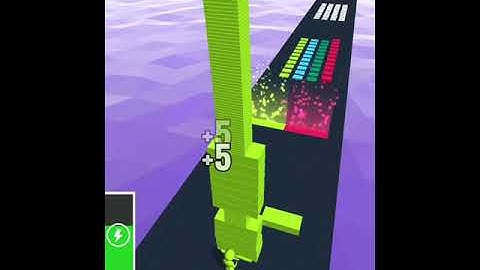 STACK COLORS GAME level 41 all levels mobile gameplay walkthrough android, ios | new lvl stack color