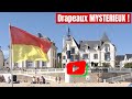 Quiberon     drapeaux mystrieux sur les plages    tv quiberon 247