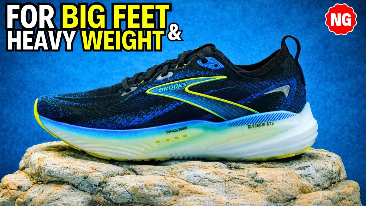 Top 10 Best Walking Shoes for Heavy Guys with Big Feet - YouTube