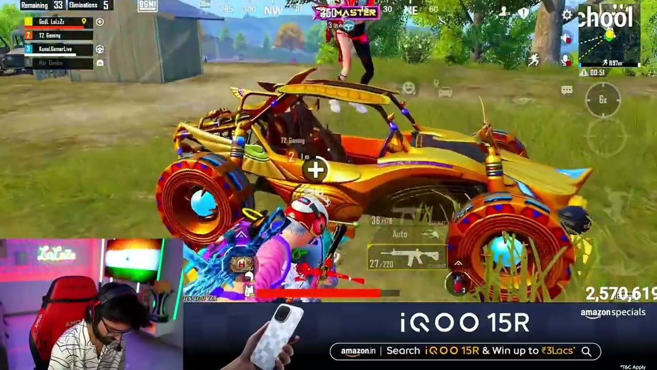 GODLIKE LOLZZZ ULTIMATE ROYAL DOMINATION 👑🔥 | BGMI LIVE