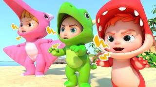 meet t rex other dinosaur friends more kids songs nursery