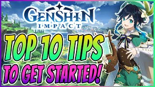 Genshin Impact Beginners Guide | TOP 10 TIPS to Get Started | CBT3 Gameplay screenshot 5