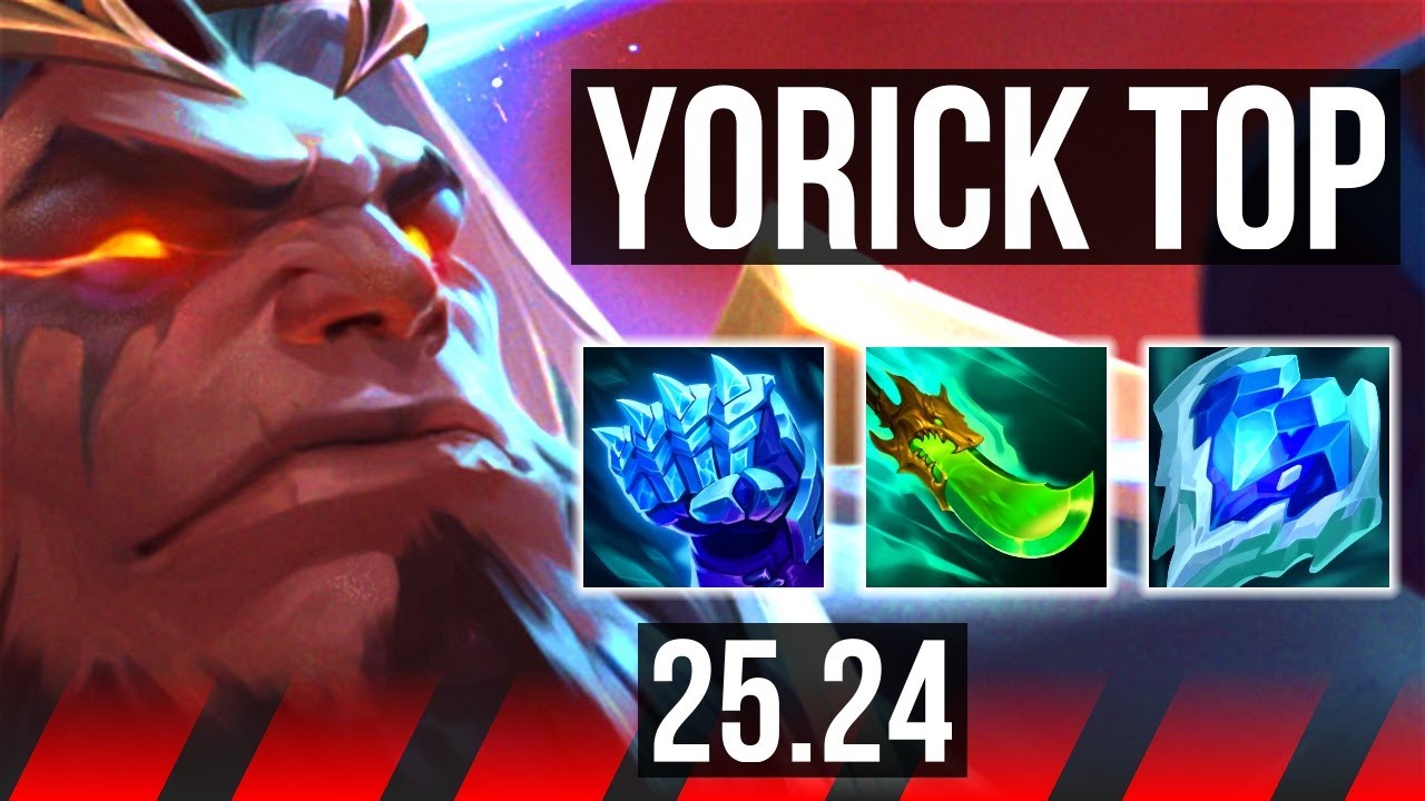 YORICK vs JAX (TOP) | 59K damage | NA Master | 25.24