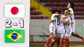 Japon U20 féminin 2–1 Brésil U20 féminin : Victoire contre les joueuses de la Seleção et qualific...