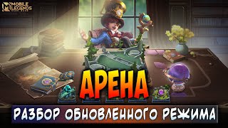 АРЕНА! ОБЗОР ОБНОВЛЕННОГО РЕЖИМА!  Магические Шахматы Мобайл Легенд Magic Chess Mobile Legends