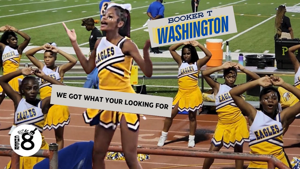 CHEERLEADERS BRINGING THE HEAT! BOOKER T. WASHINGTON HIGH SCHOOL - YouTube