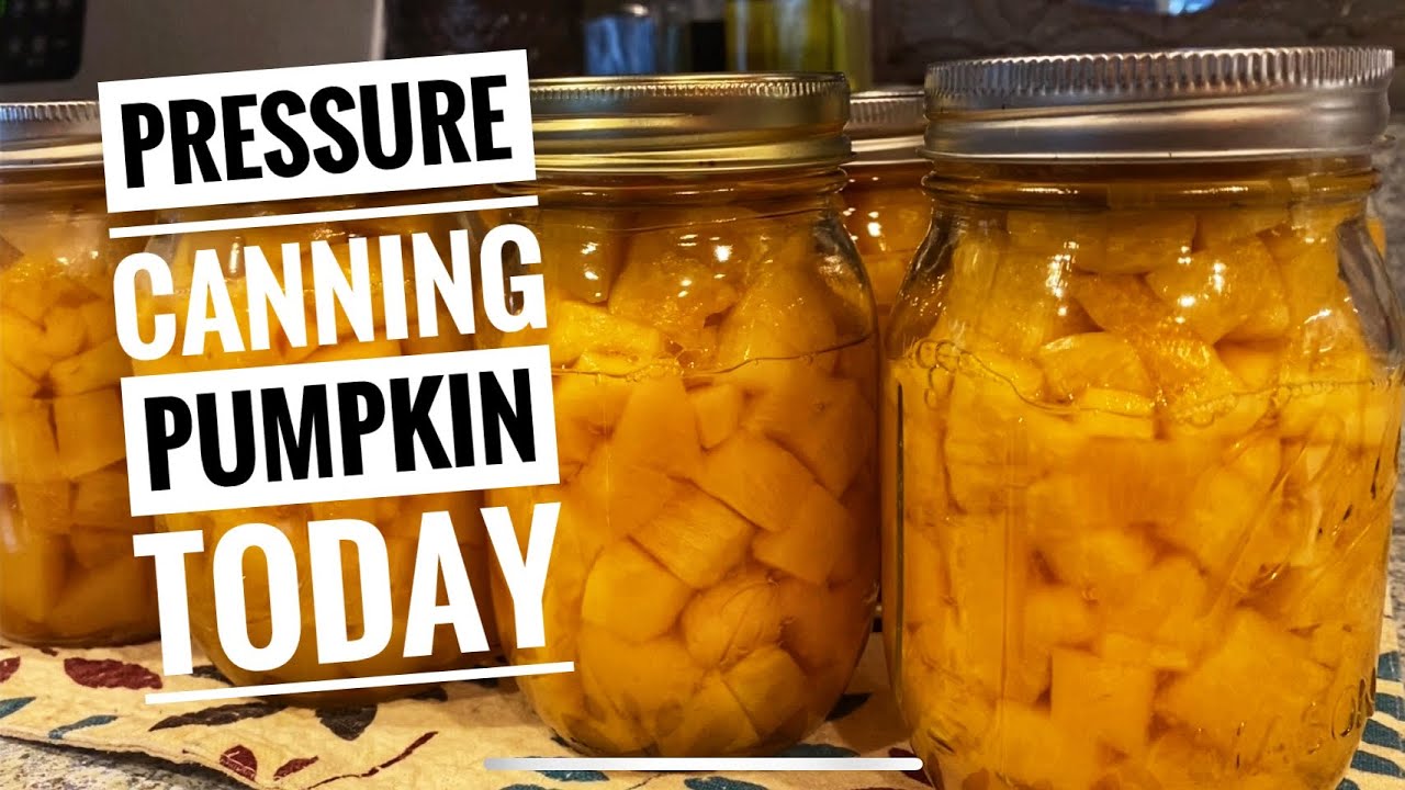 Pressure Canning Pumpkin Today. Let me show you how easy it is. YouTube