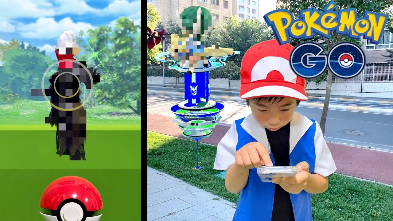 【寸劇】ポケモンGO✨伝説のダークライをつかまえるには僕の育てた最強ポケモンで勝負だ‼#2️【全力きっずTV】Real Pokémon GO