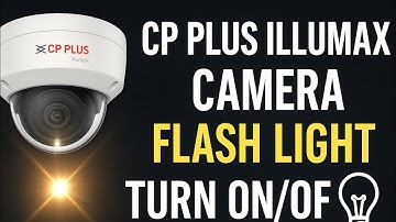 How to Turn ON CP PLUS Illumax Camera Flash Light