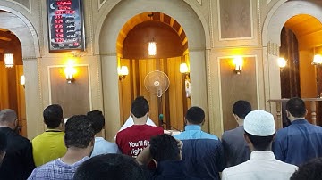 مرئيات الشيخ حمزة الفار سورة الرحمن ليلة 2 رمضان الجزء 1