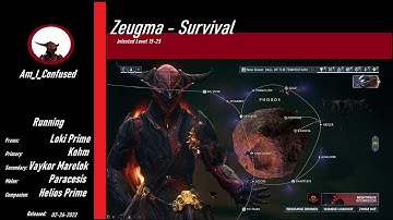 Warframe Phobos Zeugma  Survival