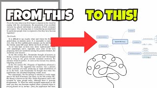 How to Mind Map a Textbook (Study Smarter, Learn Faster)