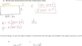 CP Math 2B Chapter 6 Test Review (1 of 2)