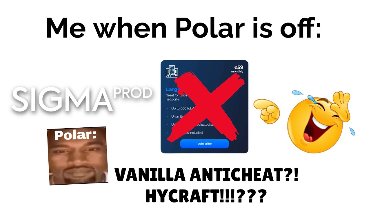 Hycraft where's POLAR ANTICHEAT?!?!?!?!?! - Hacking in Hycraft with Sigma 4.11 | Polar is dead lmaoo