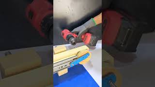 trick for making a pipe cutter with electric drill #reels #tipsandtricks #tooltips