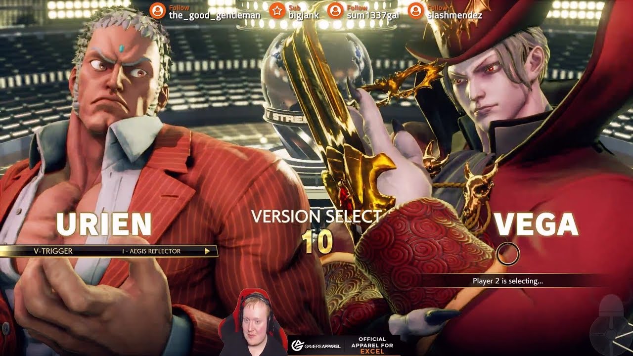 GingerV1k1ng(Urien) Vs Boltstrike(Vega)