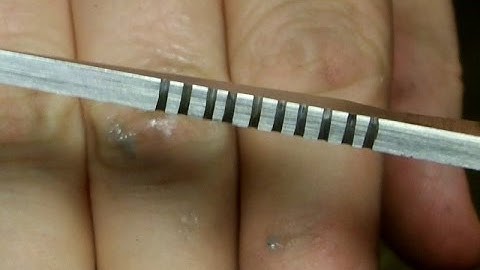 Free Hand Knife Jimping