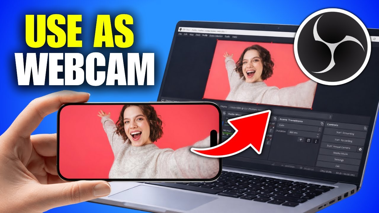 How To Use iPhone Camera As Webcam In OBS - YouTube