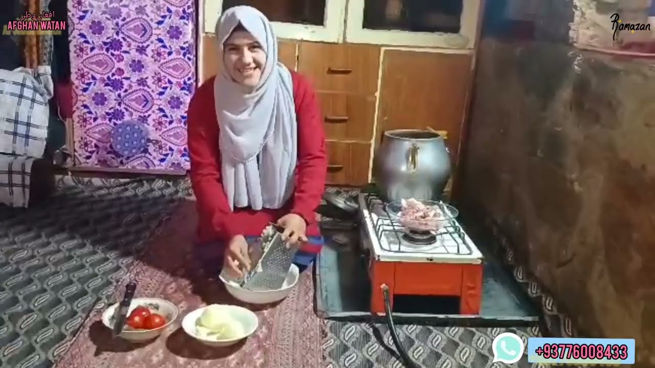 برنامه آشپزی امروز ما پختن دوپیازه برای افطاری 