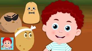 Одна картошка две картошки детей песня и мультфильм видео от Schoolies