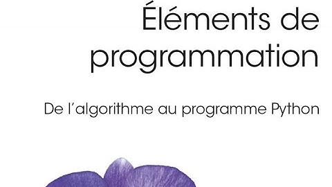Eléments de Programmation 1 - Cours 09 : Ensembles et Dictionnaires - MIPI 13 et al.