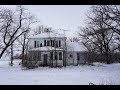 An abandoned farmhouse, lost highway and collapsing school.