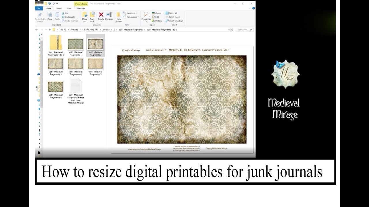 Junk Journaling - Making the Most of Your Digital Downloads – poppiwinkle