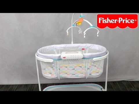 fisher price soothing sounds bassinet