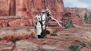 1984 Squarebody Jumping A Cliff