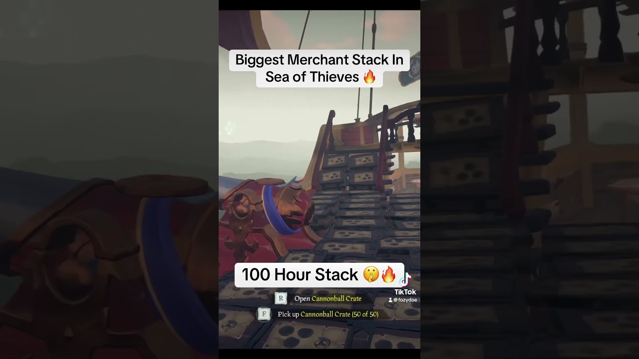 Sea of thieves stacking 🔥🔥 