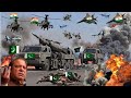 India Vs Pakistan War _ Indian JF-10 Fighter Jets And War Helicopter GTA v