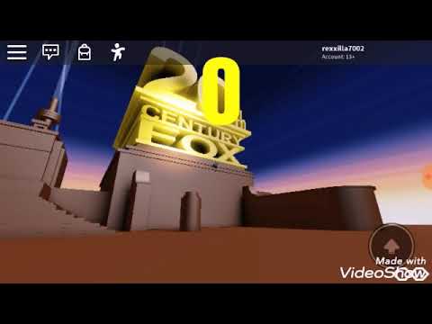 20th Century Fox By Vipid Roblox Version Youtube - 30th century 20th century fox television roblox