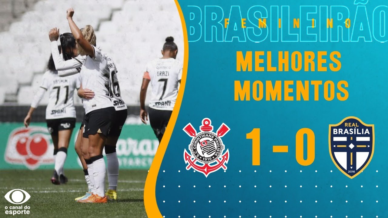 Futebol Feminino: Corinthians empata com o Real Brasília e Grazi