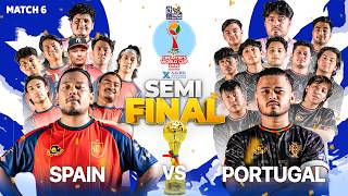 Creator's World Cup 2026 | SEMI FINAL 1 | TEAM SPAIN VS TEAM PORTUGAL |