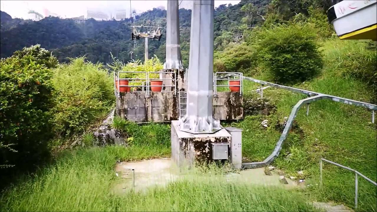 Cable car in Genting highlands-Malaysia 2016 - YouTube