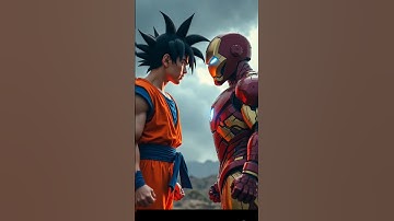 Goku vs Ironman ☠️ ||who is win|| #shorts #goku #ironman #dbz