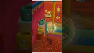 a balloon on a pole out of bounds in sand kingdom
