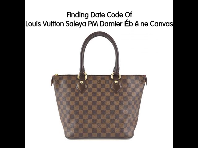 Louis Vuitton - Saleya PM Damier Ebene Canvas