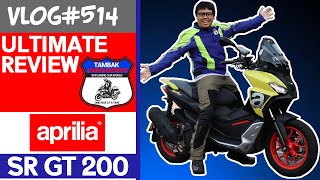 Aprilia SR GT 200 Ultimate Review | Vlog#514