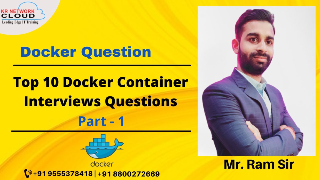 Lecture - 1: Top 10 Docker Container Interview Questions. - YouTube