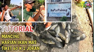 PEMANCINGAN IKAN MAS HARIAN RECOMENDED JAKARTA TIMUR #SAFAFISHING