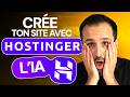 Créateur de site web Hostinger AI | Mon avis à jour pour 2026