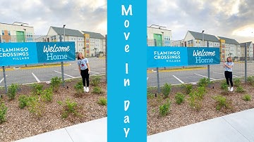 Disney College Program Move in Day 2022|Flamingo Crossings Village 4x2