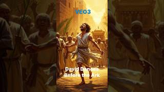 Celebrity David Dances Before the Ark | Biblical Worship in Golden Hour Glory Profile